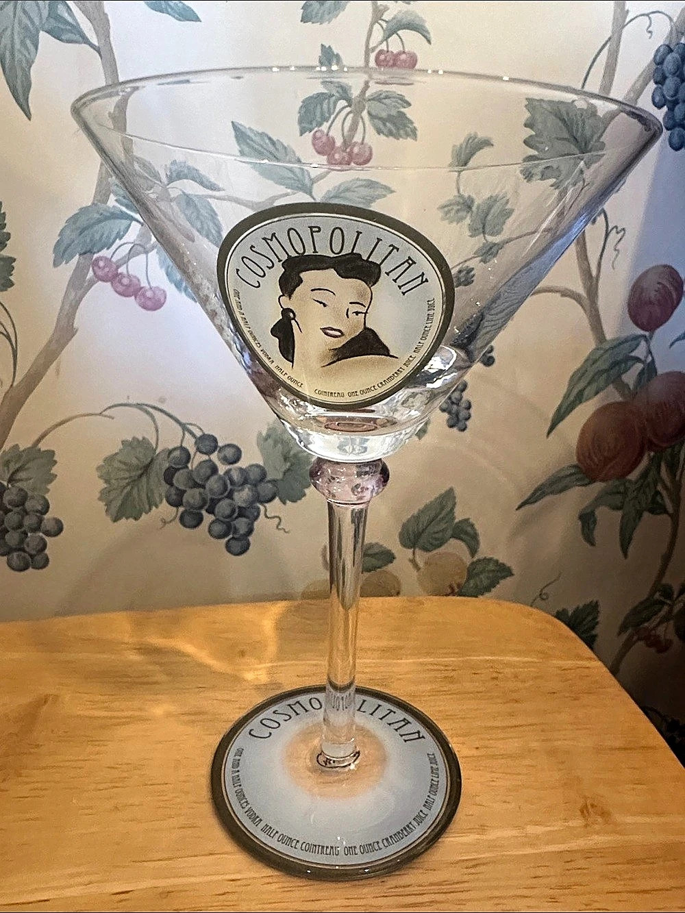Cosmopolitan martini glass Martini Glass Clear Party Drinkware